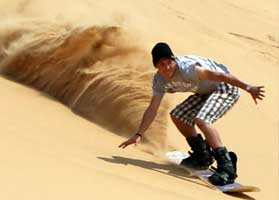 Sandboarding