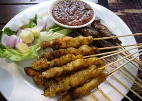 satay foods